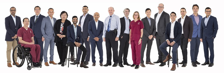 Photograph of Gastroenterology and Hepatology consultant group